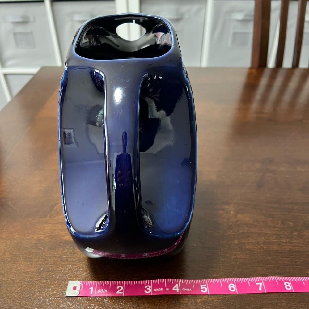 Fiestaware Pitcher Cobalt Blue - Picture 8 of 9